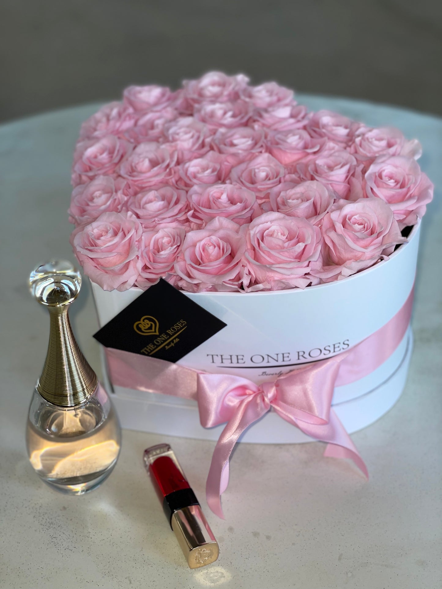 Candy Pink Roses | Black "Love" Box