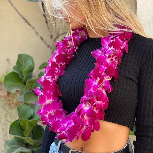 Orchid Flower Lei