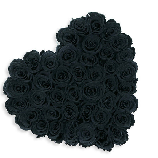 Onyx Black Roses | Black “Love” Box
