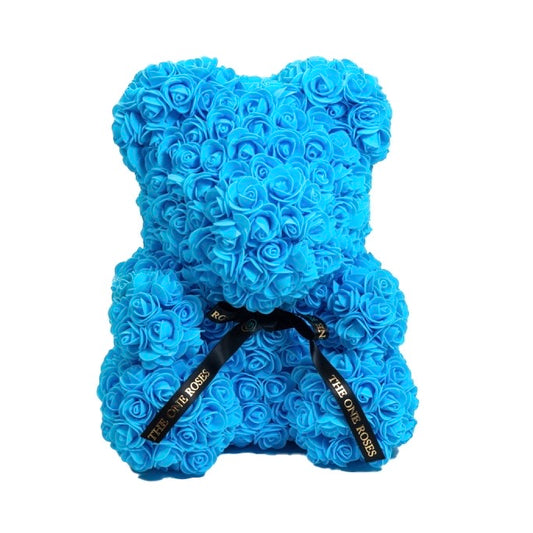 Blue Rose Bear