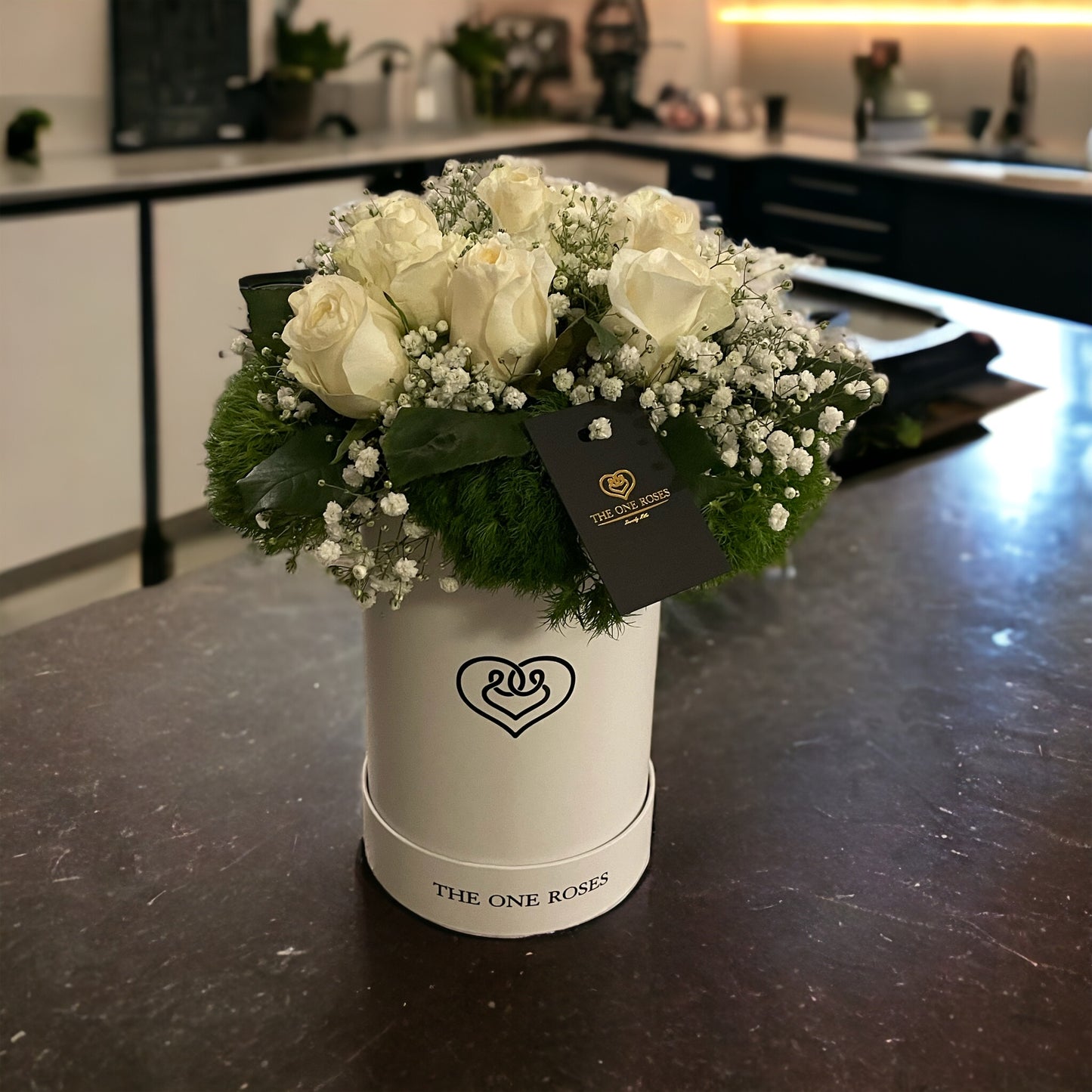 Alluring Elegance Box Bouquet