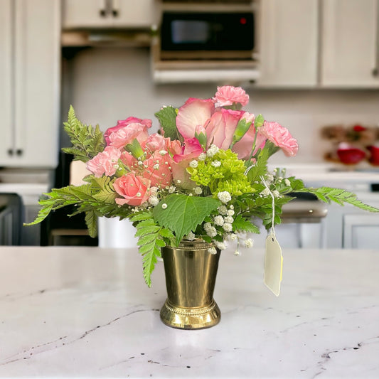 Lush Pink Rose Bouquet