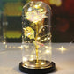 Enchanted Galaxy Rose in a Glass Dome