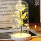 Enchanted Galaxy Rose in a Glass Dome