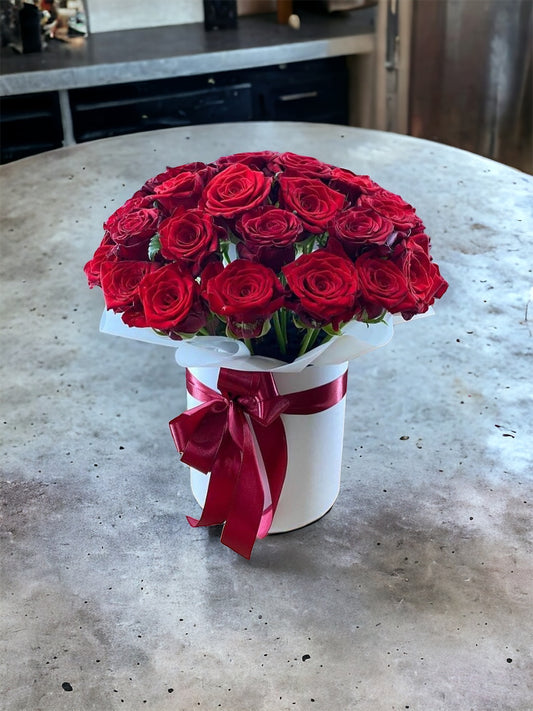 24 Stem Red Roses | Luxury Box