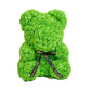 Lime Green Rose Bear