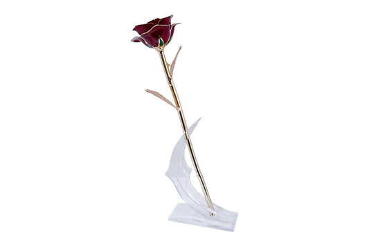 24k Gold Dipped Rose - Holiday Rose