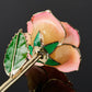 24k Gold Dipped Rose - Peaches and Cream