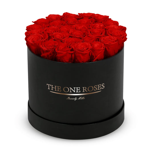 Round Flat | Classic Black Box